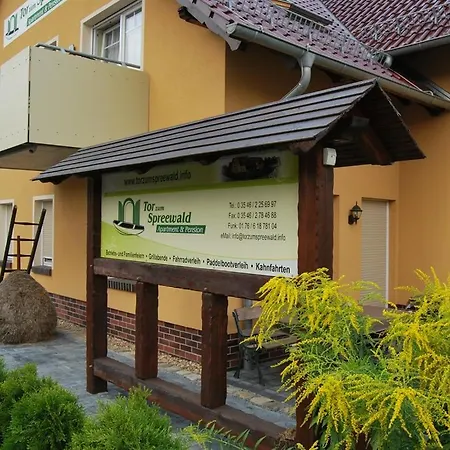 + Tor Zum Spreewald Vendégház Lübben